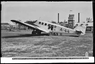 Flughafen Dresden-Heller, Junkers-Verkehrsflugzeug G 24