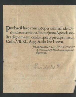 [Proba est haec concio ...]