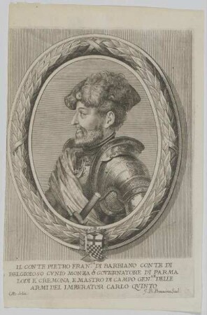 Bildnis des Pietro Franco di Barbiano