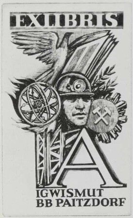 Exlibris IG Wismut BB Paitzdorf