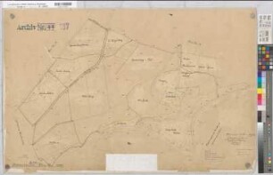 Holsterhausen (Dorsten), Zusammenlegung Holsterhausen, Urkarte II Holsterhausen Flur 13