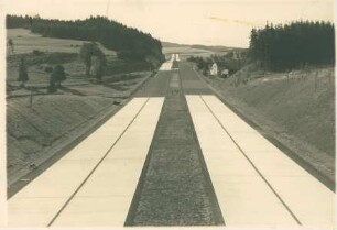 Reichsautobahn Berlin-München km 100-107, Deutschland, 1935-1936