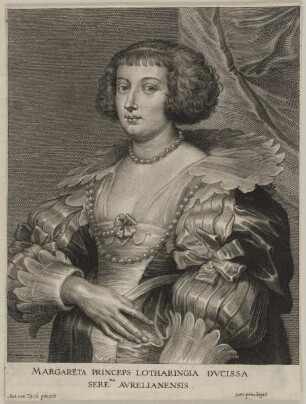 Bildnis der Margareta, Princeps Lotharingia