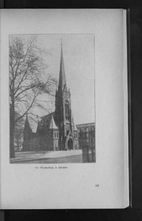 Die Markuskirche in Hoheluft.