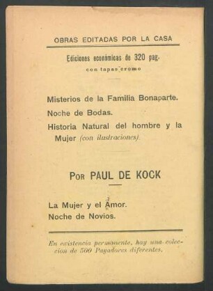 Obras editadas por la casa