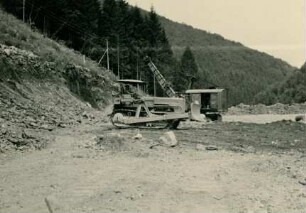 Riveris-Talsperre bei Trier, 1954-1956