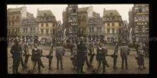 Geschäftshäuser am Liebfrauenplatz, gegenüber der Hauptwache, Mainz