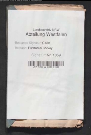 Corveyischer Meierhof zu Boffzen