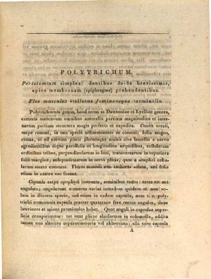 Ioannis Hedwig Med. Doct. ac Professoris Botanices ... Species mvscorvm Frondosorvm descriptae et tabvlis aeneis coloratis illvstratae : opvs postvmvm, 2,2,1 : Tabulis aeneis L. illustrata