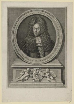 Bildnis des Carolus Wilhelmus Welser à Neunhoff