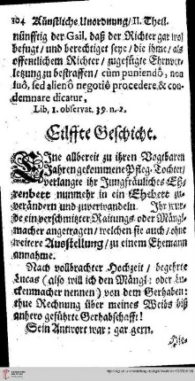 Eilffte Geschicht