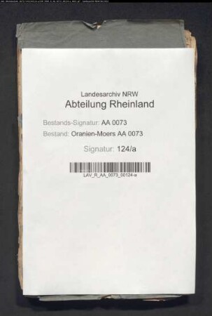 Urkundliche Nachrichten über abgetriebene Ländereien in den Kirchspielen Homberg und Baerl.