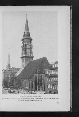 St. Jacobi mit dem neuen Turm