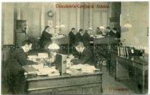 Büro des Schokoladen- und Süßwarenherstellers "Antoine" in Brüssel