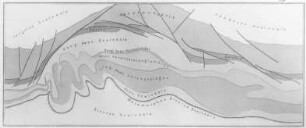 Stauchungserscheinungen in der Lagerstätte des Kalibergwerks zu Bleicherode (Everding) : Geologie | Geologie der Salzlagerstätten