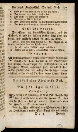 421-426, Am jährlichen Kirchweih-Fest.