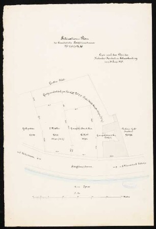 Wohnhaus Rosenberg, Löwe und Co., Berlin-Mitte: Lageplan 1:300