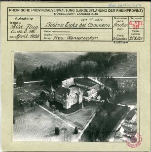 Kommern, Schloss Eicks