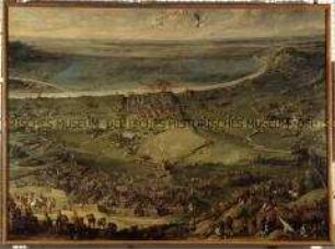 Die Belagerung von Valenza del Po im Herbst 1635