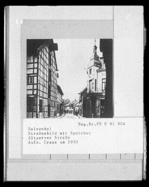 Straße, Salzwedel