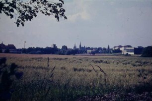 Bilck auf Detmold, Ansicht von der Hornschen Straße, farbig