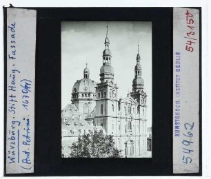 Würzburg, Stift Haug : Ansicht von NW
