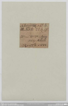 Quartets - Mus.2392-N-12 : vl (2), vla, b, cemb - E|b; TWV 43: Es 1