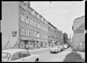 Blick entlang der Krummen Straße
