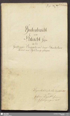Grubenbericht von Habacht Fdgbe: in der Freyberger Bergamts und deren Hohenbirkner Revier am Goldberge gelegen - 18.6385 4.