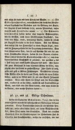 36. 37. und 38. Giftige Schwämme.
