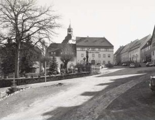 Marktplatz, Lauenstein (Kreis Dippoldiswalde)