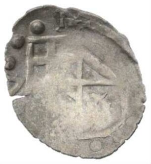 Münze, Pfennig (einseitig), Pfennig (Schüsselpfennig), 1570 - 1579