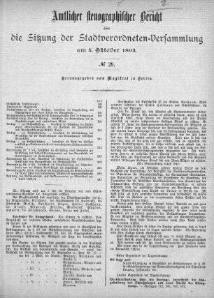 No. 29, 5. Oktober 1893