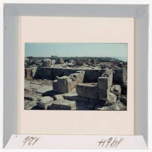 Selinunt: Akropolis, Megaron (Foto 1965)