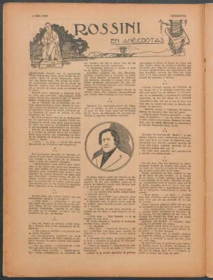 Rossini : En anécdotas