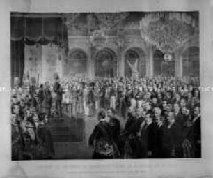 Eröffnung des Reichstages des Norddeutschen Bundes 1867 zu Berlin