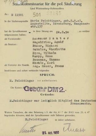 Feichtinger, Maria