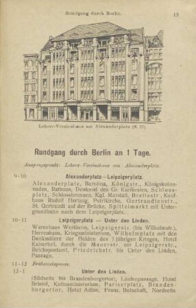 Rundgang durch Berlin an 1 Tage