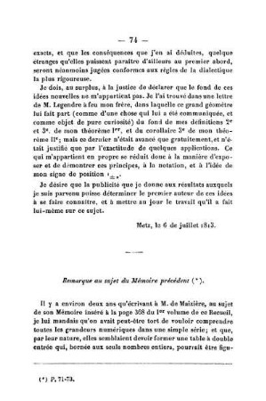 II. Essai sur une manière de reprèsenter les quantitès imaginaires dans les constructions géometriques; par M. Argand.