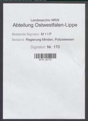 Beobachtung verdächtiger Personen, Allgemeines