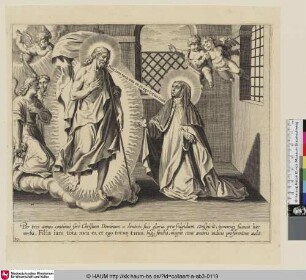 [Christ Declaring himself to Teresa; Christus erscheint Teresa]