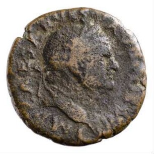 Münze, As, 76 n. Chr.