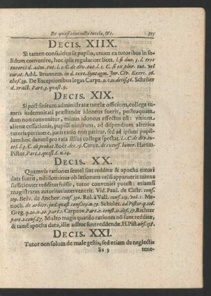 Decis. XIIX.