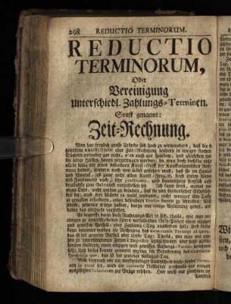 Reductio Terminorum