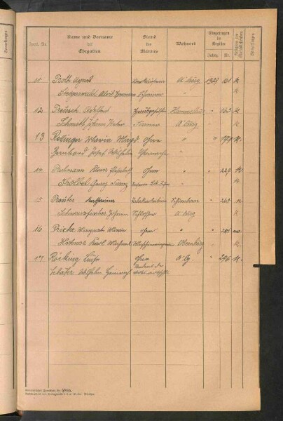 Standesamtsbuch der Stadt Aschaffenburg: Register Eheschließungen 1927 - 1929