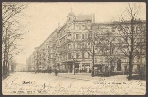 Ansichtskarte Yorckstraße Ecke Möckernstraße