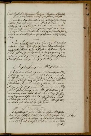 Bibliothek. - 3. Benutzung. Verhältniss zum Literarischen Museum