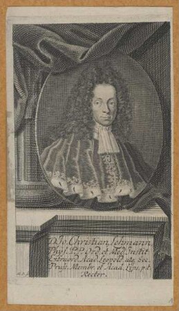 Bildnis des Jo. Christian Lehmann