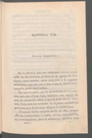 Capítulo VIII. - Nuevas desgracias.