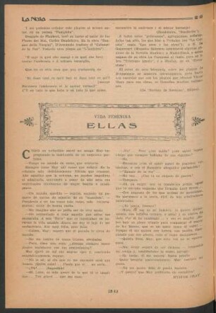 Vida femenina : Ellas